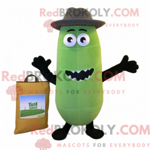 Olive Cucumber maskot...