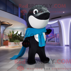 Maskotka Cyan Killer Whale...