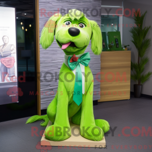 Lime Green Dog...