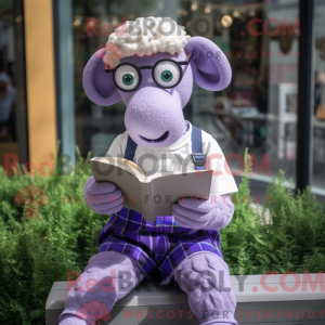 Personaggio mascotte pecora...