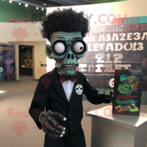 Black Zombie mascotte...