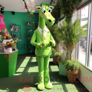 Groene giraffe...