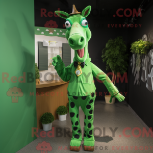Disfraz de mascota jirafa...