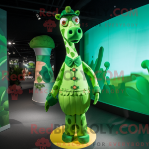 Groene giraffe...