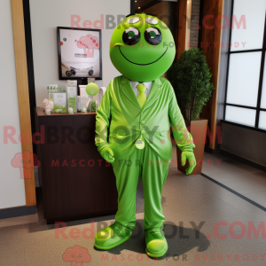 Limegrønn...
