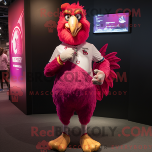 Disfraz de mascota Magenta...