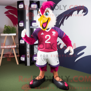 Magenta Roosters máscara de...