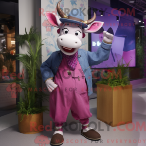 Disfraz de mascota Magenta...