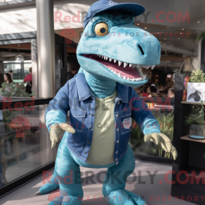 Sky Blue Allosaurus...