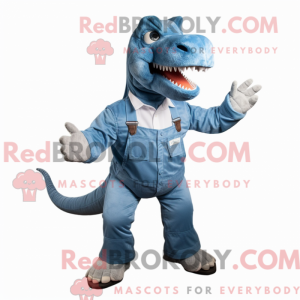 Himmelblå Allosaurus...