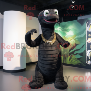 Sort Anaconda maskot...