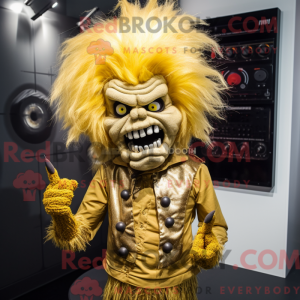 Gold Undead maskot...