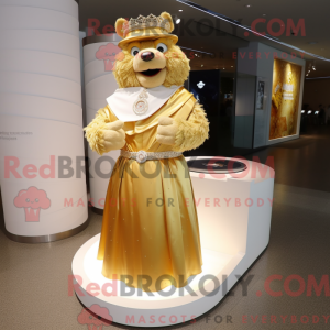 Costume mascotte de bague...