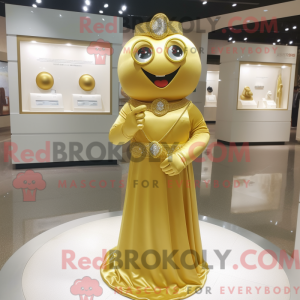 Gold Engagement Ring mascot...