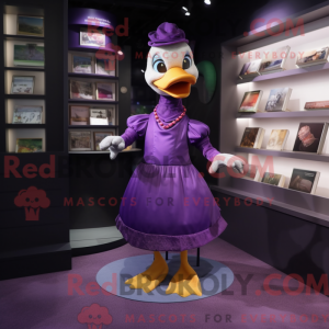 Disfraz de mascota del pato...