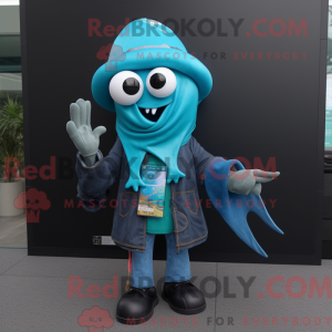 Cyan Squid...
