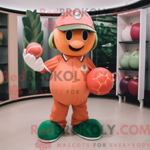 Peach Grenade mascot...