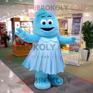 Sky Blue Pendant mascot...