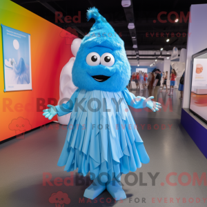 Sky Blue Pendant mascot...