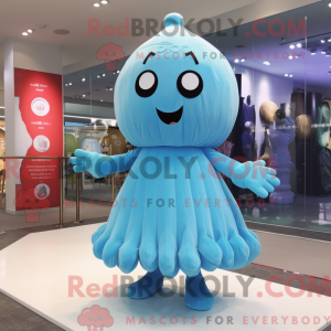 Sky Blue Pendant mascot...
