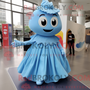 Himmelblauer Anhänger...