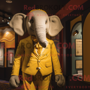 Máscara de Elefante Dourado...