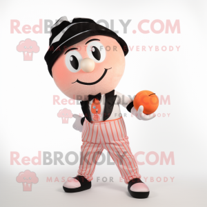 Peach Mime maskot kostume...