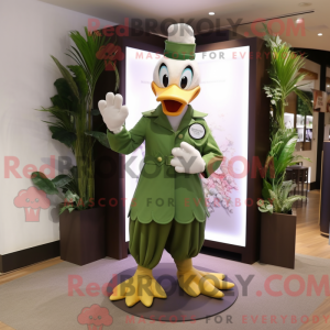 Costume de mascotte d Olive...