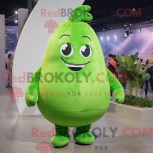 Forest Green Pear maskot...