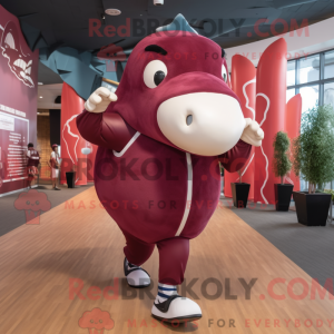 Personaggio mascotte Maroon...