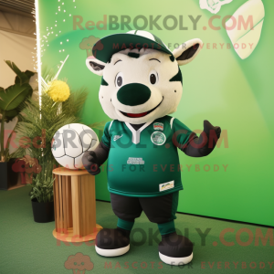 Forest Green Ray maskot...
