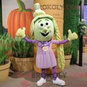 Lavender Pesto Pasta mascot...