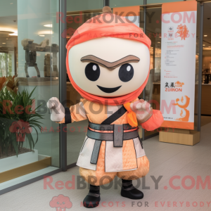 Peach Samurai maskot...