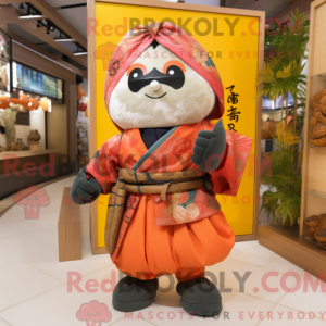Peach Samurai maskot...