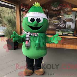 Forest Green Burgers mascot...