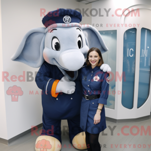 Disfraz de mascota elefante...