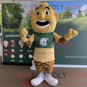Olive Croissant mascot...