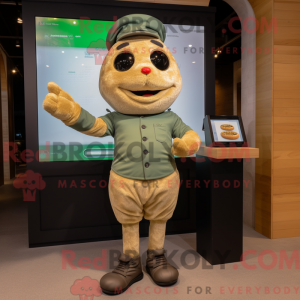 Olive Croissant maskot...
