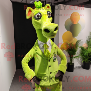 Lime Green Giraffe...