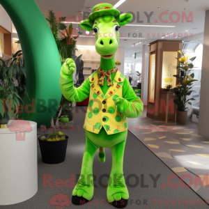 Costume mascotte de girafe...