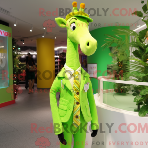 Lime Green Giraffe...