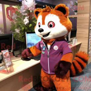 Lavendel rode panda...
