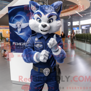Disfraz de mascota Navy...