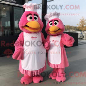 Pink Fried Chicken...