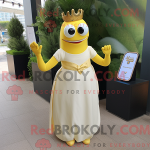 Máscara de raio amarelo com...