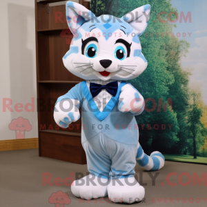 Disfraz de mascota Sky Blue...