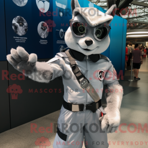 Disfraz de mascota Silver...