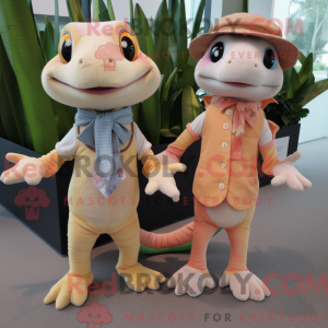 Peach Geckos mascotte...