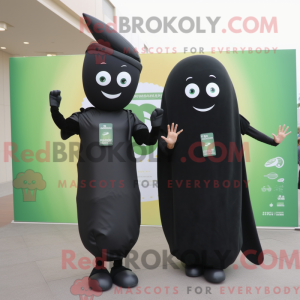 Maskottchenkostüm Schwarze...