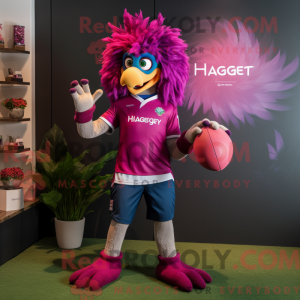 Postava maskota Magenta...